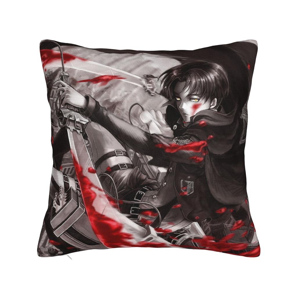 Armin Arlert Attack on Titan Kissenbezug Druckstoff Kissenbezug Dekorative Kissenhülle Sitzfläche Quadratisch 40*40cm