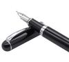 Gullor 18KGP Fountain Pen 750 Black with Elegent Art Nib [Used]