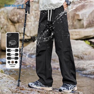 JEANSWEST Men's Water-Repellent Casual Trousers