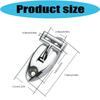 Boat Rope Securing Base Stainless Steel Top Mount Hardware for Marine Shade Top Replacement and Fixed Tie Point