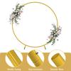 Runtowo 1pc Metal Ring Balloon Arch Bracket, Wedding Arch Decoration, Birthday Party Supplies