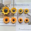8PCS Cute Sunflower Magnet  Suitable for Kitchen Decoration  Home Decoration  Office Decoration