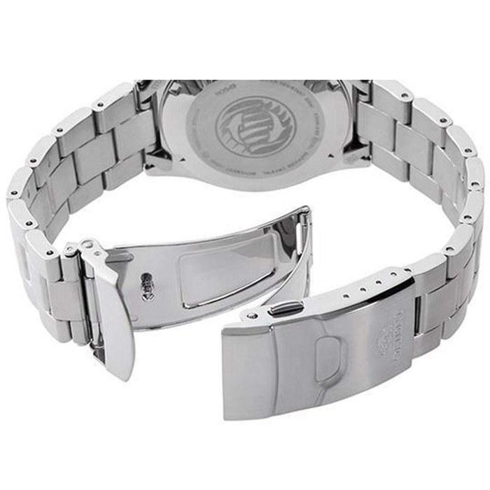 Orient Men's Kamasu Stainless Steel Automatic Diving Watch with Sapphire Crystal, Blue - Metal Bracelet, 41.8 mm.