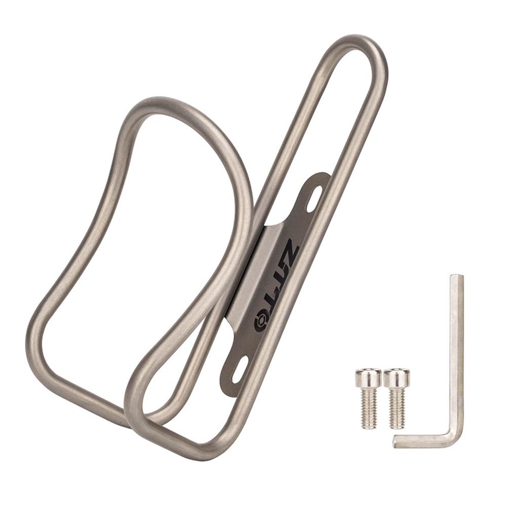 Bike Water Bottle Holder Titanium Alloy Mountain Bike Bottle Cage Lightweight Cycling Water Cup Mount for Outdoor Sport