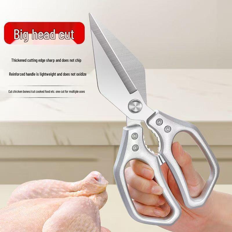 Multi-Functional Stainless Steel Bone Cutting Scissors for Kitchen