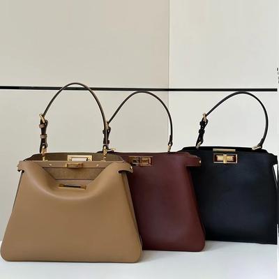 Pb Kitten Bag Light Luxury Versatile Cowhide Women'S Bag Fashion Shoulder Handbag Bag