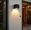 Waterproof Outdoor LED Solar Wall Lights for Garden and Patio Decoration