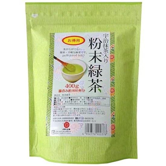 Ocha no Marukou Geschäftlicher Uji Matcha gemischter Konmatsu Ryokucha 400g