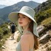 Large Brim Bucket Hat, Outdoor UPF 50+ UV Sun Protection Hat, Waterproof Breathable Face Neck Flap Cover Folding Sun Hat for Men, Women