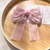 Bow Barrettes Hair Accessories Hair Clip Fashion Mesh Ribbon Hairpin Barrettes