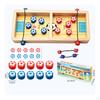 Schiebescheiben Brettspiel für zwei Spieler, interaktiv, mit Gummibändern, für Familien,