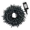 100M 1000 LED Christmas Fairy Light Outdoor Christmas Tree String Light Green Wire 8 Modes Waterproof Plug in Garland Light