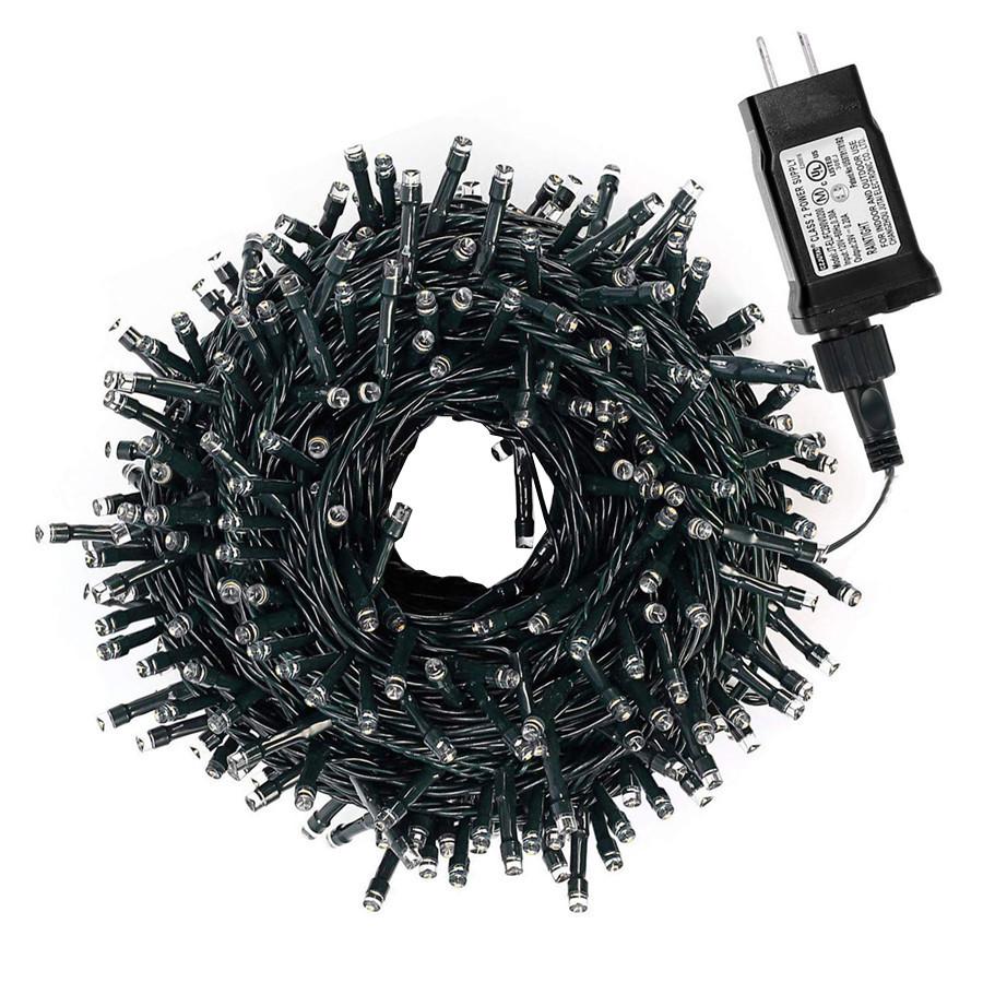 100M 1000 LED Christmas Fairy Light Outdoor Christmas Tree String Light Green Wire 8 Modes Waterproof Plug in Garland Light
