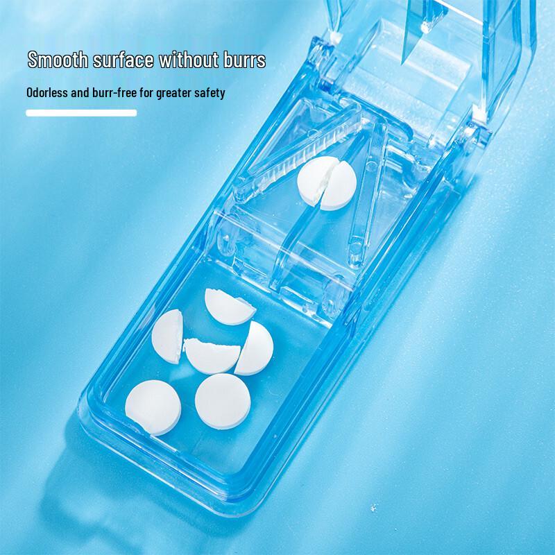 JAJALIN Portable Pill Cutter and Storage Case