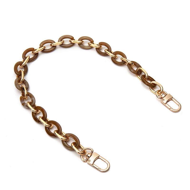 Decorative Chain Shoulder Bag Strap with Charms - Crossbody Underarm Chain Accessories