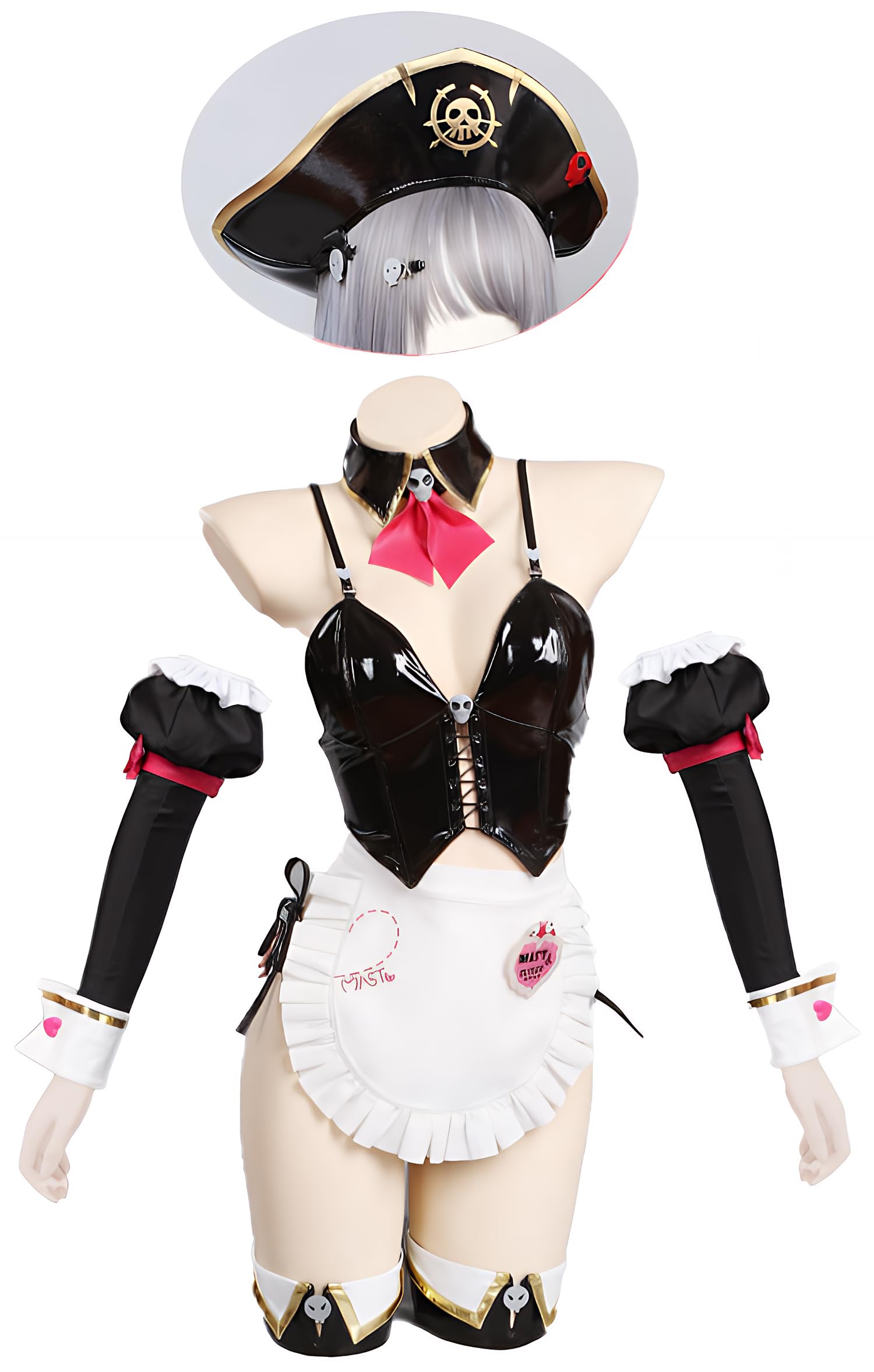 

[Litany] Goddess of Victory NIKKE Mast Romantic Maid Cosplay Costume (L)
