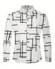 Must-Have Polka Dot Long Sleeve Shirt – Stylish Men’s Casual Top