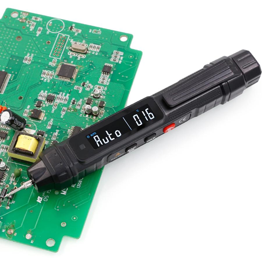 HYTAIS TS20D High-Precision Smart Pen-type Multimeter, Fool-style Mini Multimeter with Phase Sequence Detector