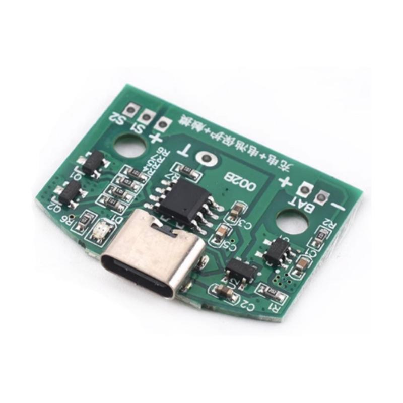 

Модуль управления настольной лампой с USB-зарядкой Type-C, сенсорным диммированием и 3 уровнями яркости для DIY сенсорной лампы
