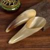 1/2Pcs Natural Buffalo Horn No Stress Guasha Massage Tool Gua Sha Massager Scraping Board Acupuncture Spa Therapy