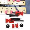 2Pcs Bench Dog Clamps Woodworking Workbench Dog Hole Edge Adjustable Desktop Bar Tool
