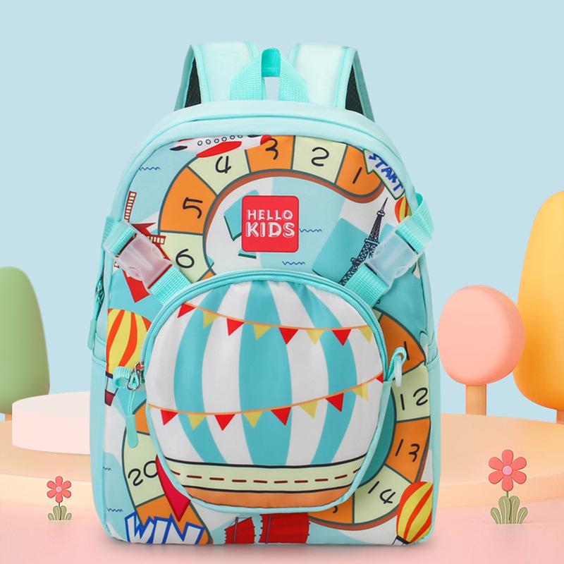 Kindergarten Primary School Students Schoolbag Cartoon Animation Boys And Girls Backpack Large Capacity Children'S Backpack Tide