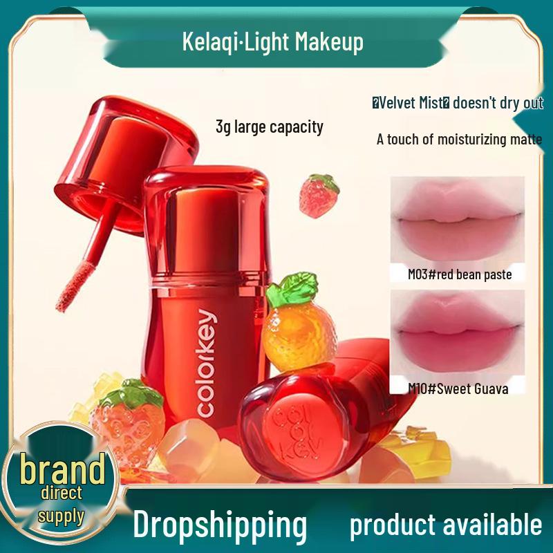 Colorkey Velvet Matte Lip Mud - Nude Collection for Women (Lipstick, Lip Gloss, Lip Tint)