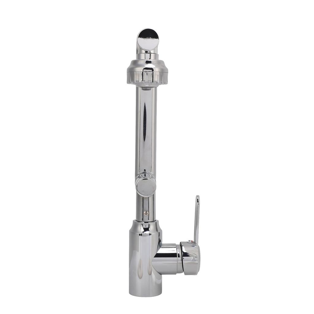  Swivel Faucet Stainless Steel Electroplating 360 Degrees Rotation Kitchen Hot and Cold Wat