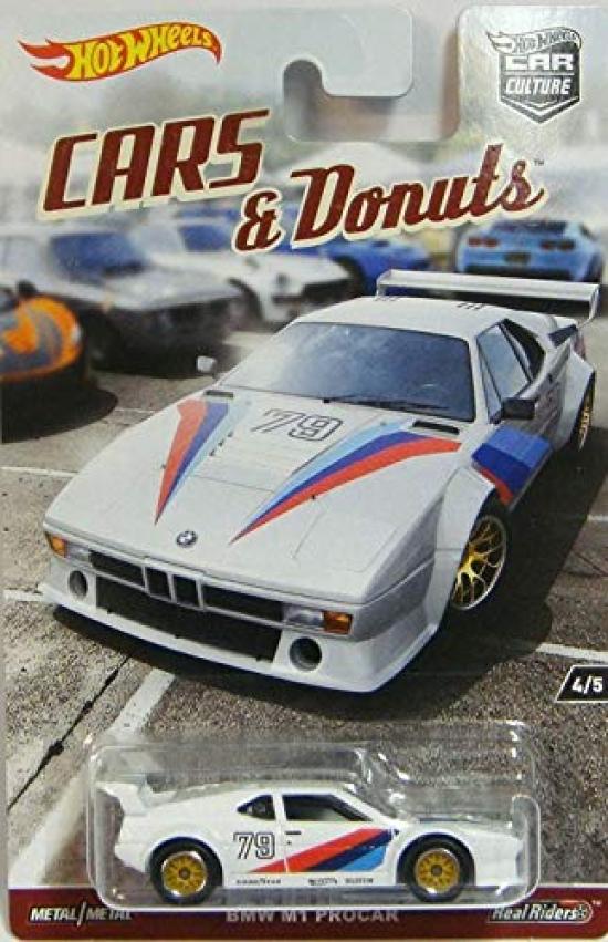 

Hot Wheels МАШИНЫ ПОНЧИКИ BMW M1 PROCAR миниатюрная машинка &