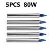 Multi Power Soldering Iron Tips 5PCS 30W To 150W Blue Copper Welding Accessories for External Heat Applications