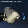 Six-speed Dimming Smart Sensor Headlamp Free Your Hands Dual Lamp Core LED Head Torch with A Headband Waterproof