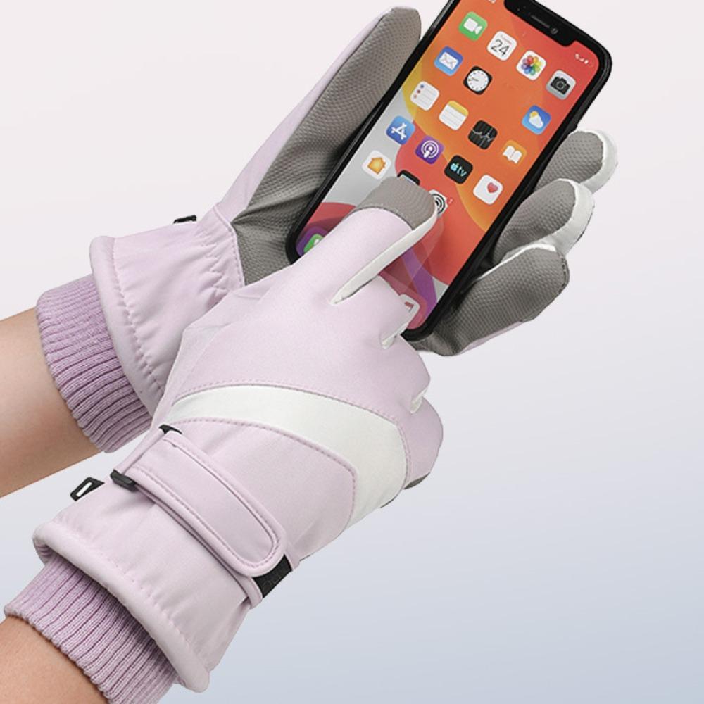 Full Finger Touch Screen Gloves Warm Driving Mittens New Windproof Cold Proof Gloves  Unisex