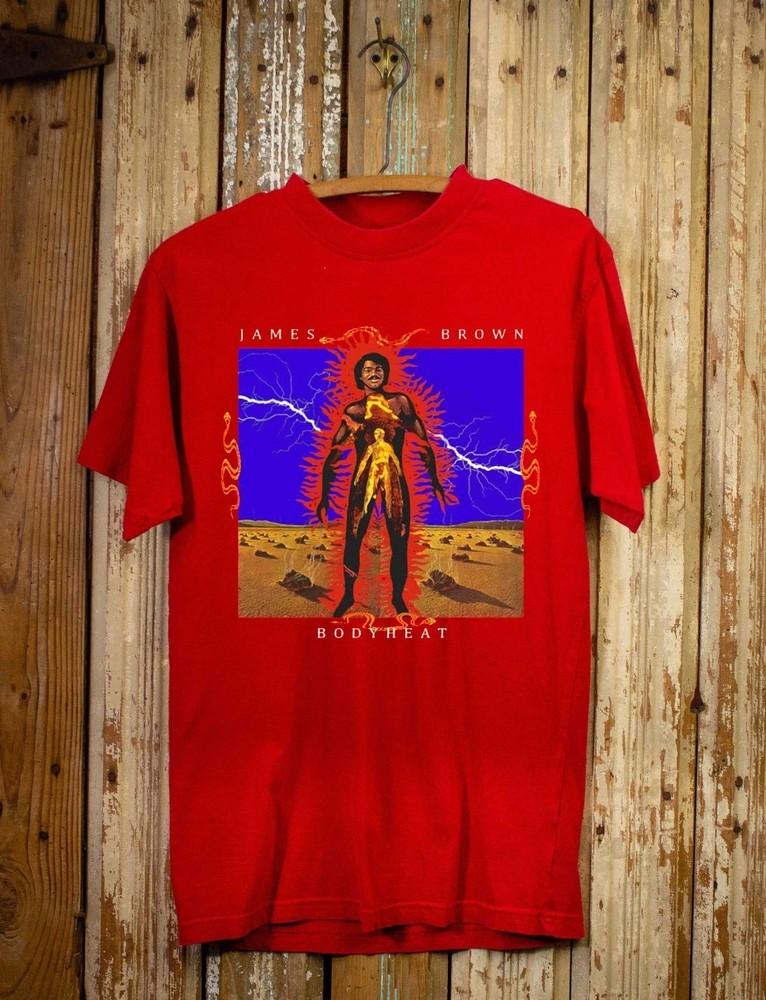 James Brown - Bodyheat Unisex S-4XL Cotton Red Color BL1739 Unisex T-Shirt