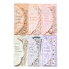 1pack/10pcs Vintage Strip Hollow Lace Material Paper DIY Handmade Album Scrapbooking Decorative Paper Supplies