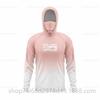 Ice silk fishing suit long-sleeved T-shirt hoodie quick-drying breathable sunscreen summer thin men