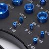 Thread Checker Nut Thread Gauge Kit Imperial Metric Design For Mechanical Work Home Projects
