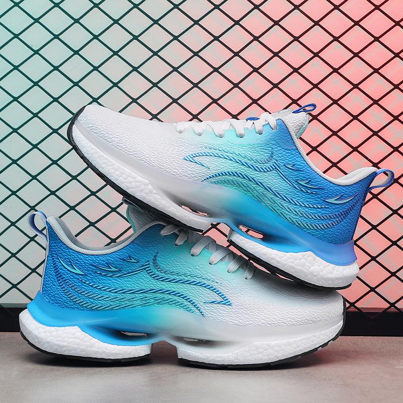 Men's shoes summer new ice silk mesh breathable running shoes popcorn country casual sports shoes dad shoes