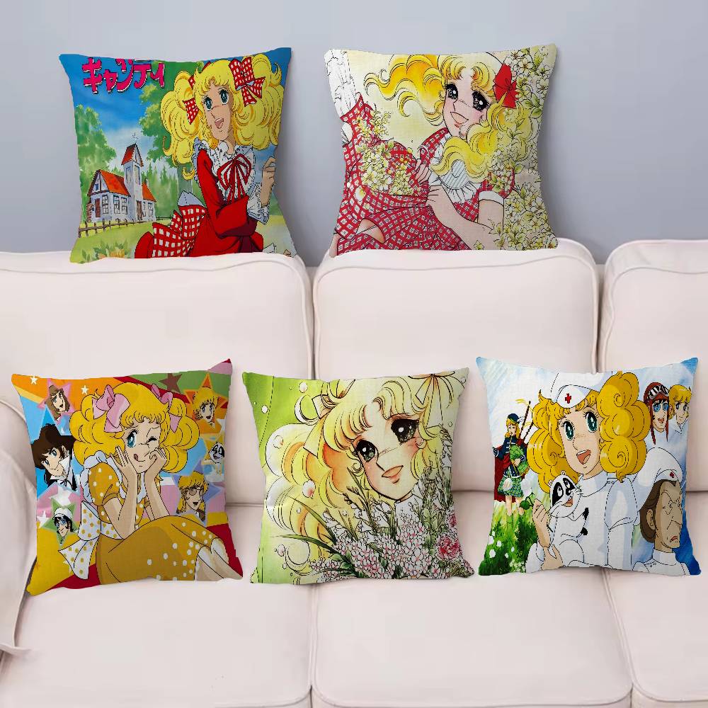 Women's Candy Candy Pillow Cover For Bedroom Room And Living Room Sofa Decorative Cushion Cover