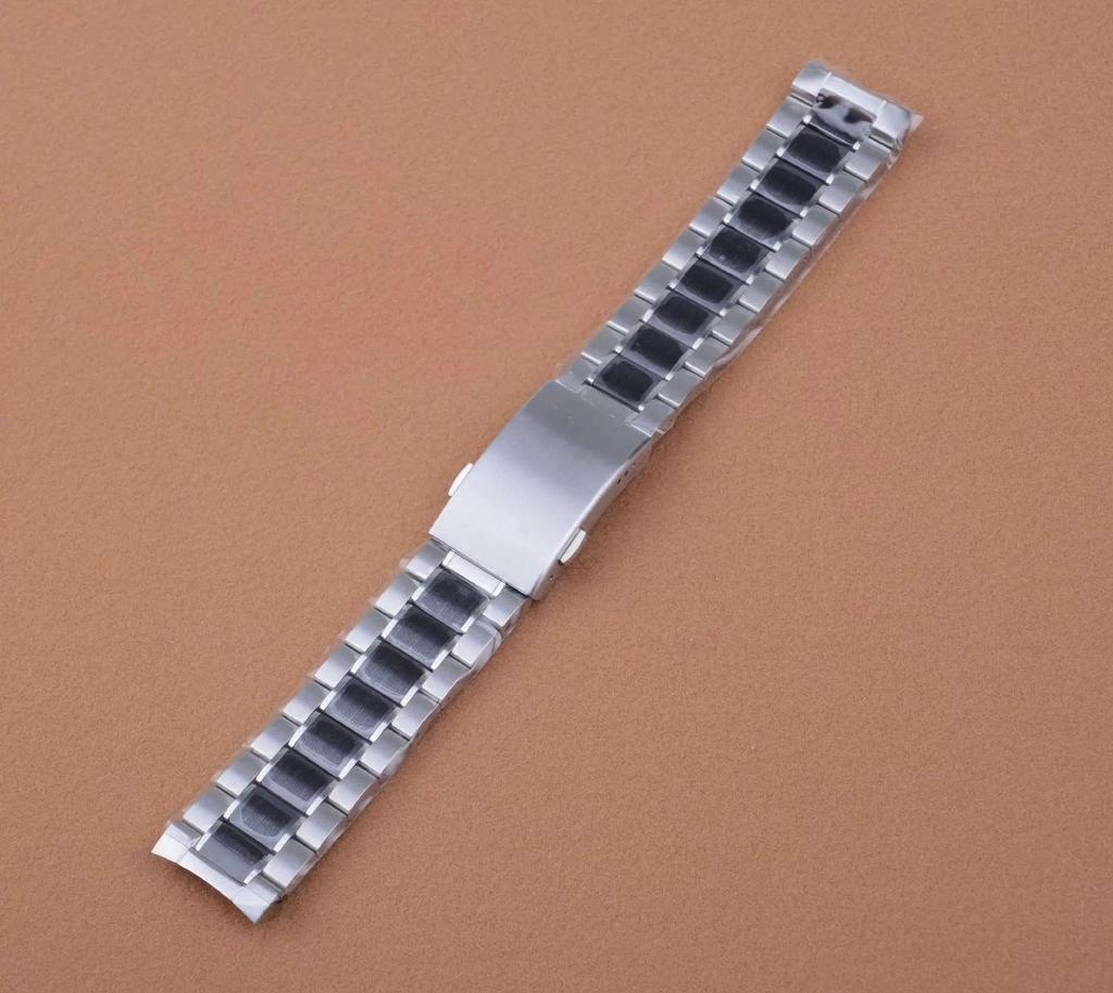21,5 MM BA0842 Cinturino Orologio Parti Orologio Bracciale Solido Acciaio Inossidabile Cinturino Orologio Per Tag Heuer Serie F1 CAZ1014 CAZ101H CAZ1010 WAZ1010