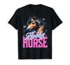 Hobby Horse Stick Horse Funny Plush Pony T-Shirt