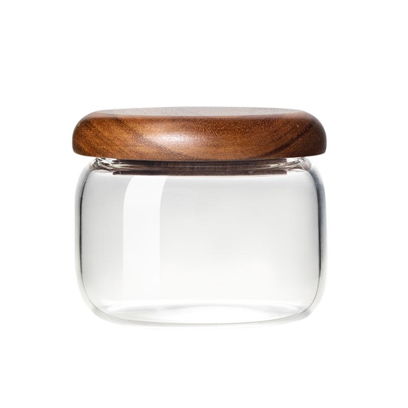 Food Grade Small Round Glass Sealed Jar