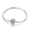 1/17-20CM Butterfly Bracelets LOVE Heart 925 Silver Bracelet DIY Charms Beads Women Jewelry Gift
