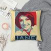 Jane Mcdonald Square Pillowcase Pillow Cover Cushion Throw Pillow For Home Bedroom Car