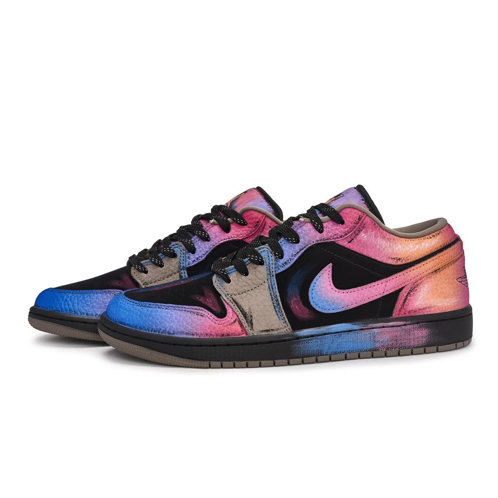 Jordan Air Jordan 1 811 Fabricare, Noapte Fantomatică Iridiscent Rezistent la Abraziune Bascheți Joși Vintage IB7109-005(Team80-S-BOX)