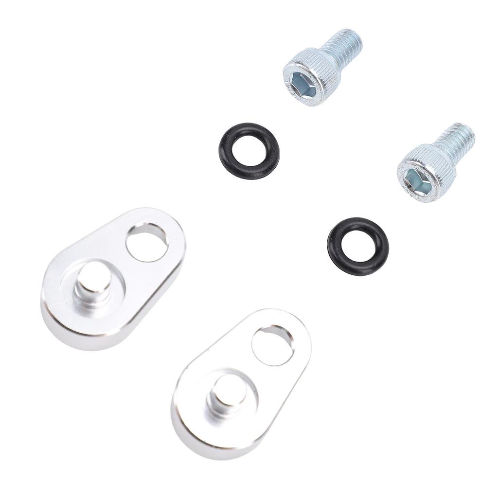 Throttle Body Bypass Cylinder Head Coolant Steam Port Plate Set 551693 Aluminum Replacement for LS Series Engines 1997