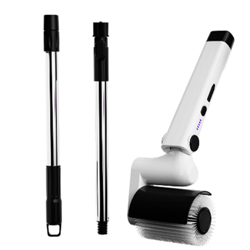 

A76X-Power Cleaning Brush Roller Electric Scrubber Waterproof Cordless for Floor, Bathroom, Furniture, Glass Clearing белый