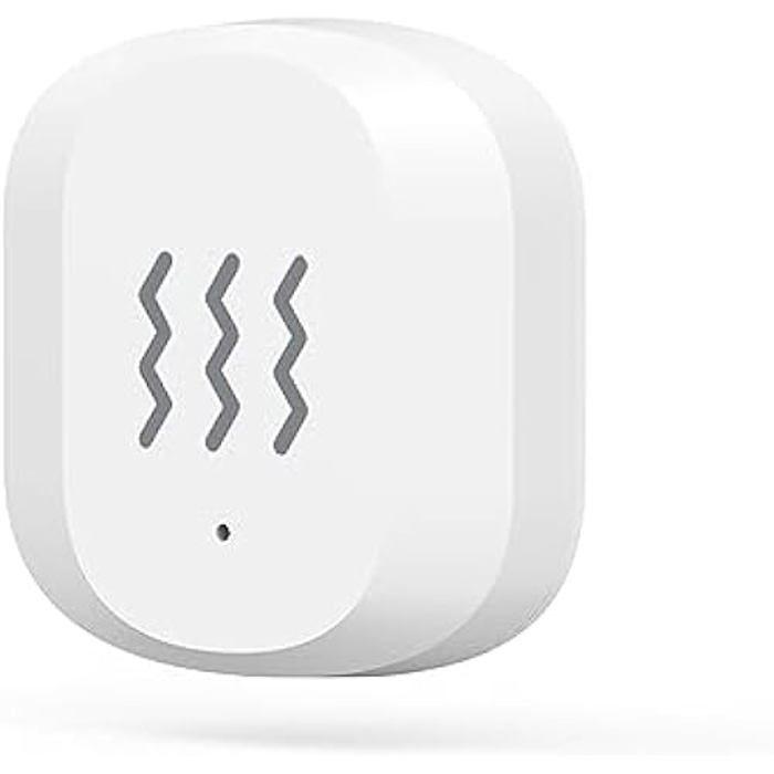Capteur De Vibration - WOOX - R7081 - Sans Fil - Installation Facile - Sécurisation Maison/bureau