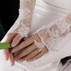Hochzeit Spitze Handschuhe Abschlussball Accessoire für Opern Konzerte Bühnenshows Abendbankett Tanzen Lange Handschuhe