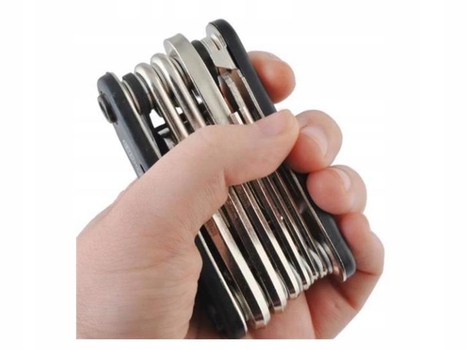 Zestaw kluczy narzędzi rowerowych multitool 16w1