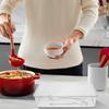 Plastic Utensil Holder Transparent Tableware Chopsticks Spoon Storage Container